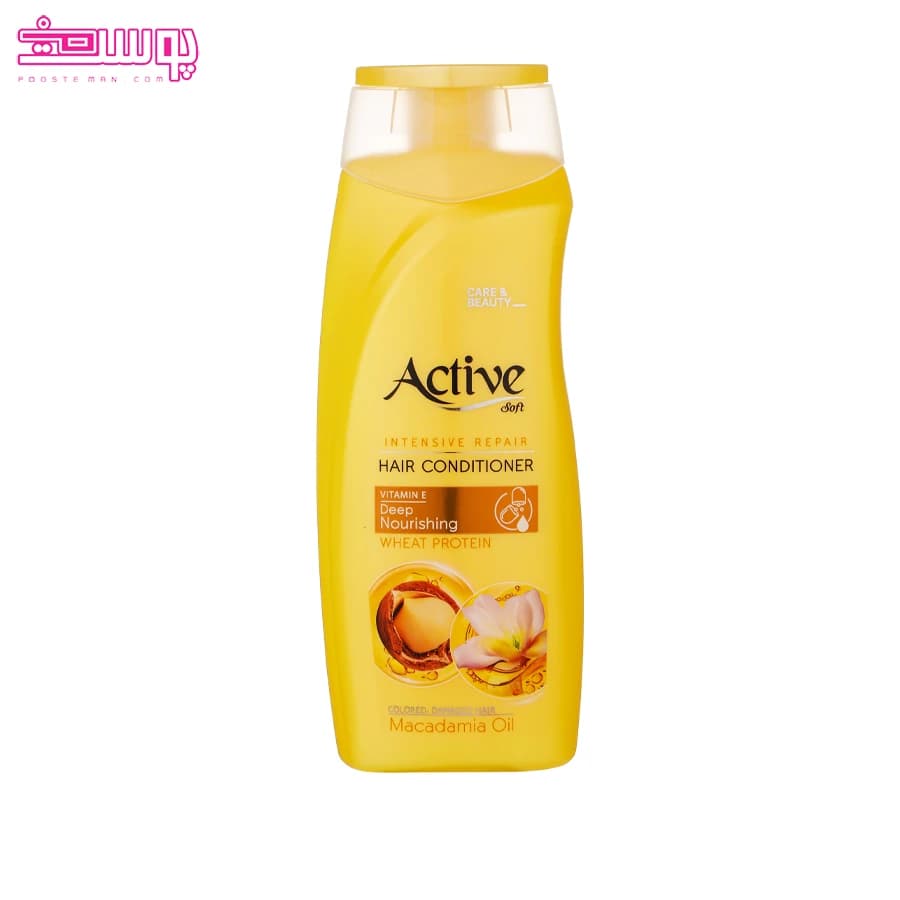 نرم کننده موی رنگ شده و آسیب دیده اکتیو حجم 300ml