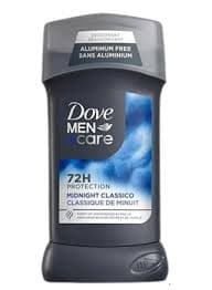 استیک ضد تعریق و دئودورانت مردانه داو midnight بدون آلومینیوم با محافظت 72 ساعته 85 گرمی | Men+Care Midnight Classico Deodorant Stick — تصویر ۳