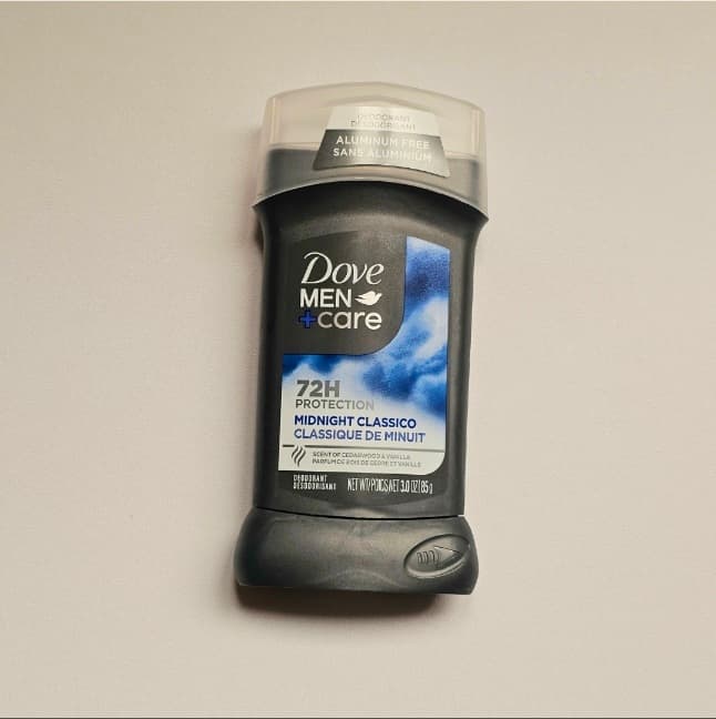 استیک ضد تعریق و دئودورانت مردانه داو midnight بدون آلومینیوم با محافظت 72 ساعته 85 گرمی | Men+Care Midnight Classico Deodorant Stick