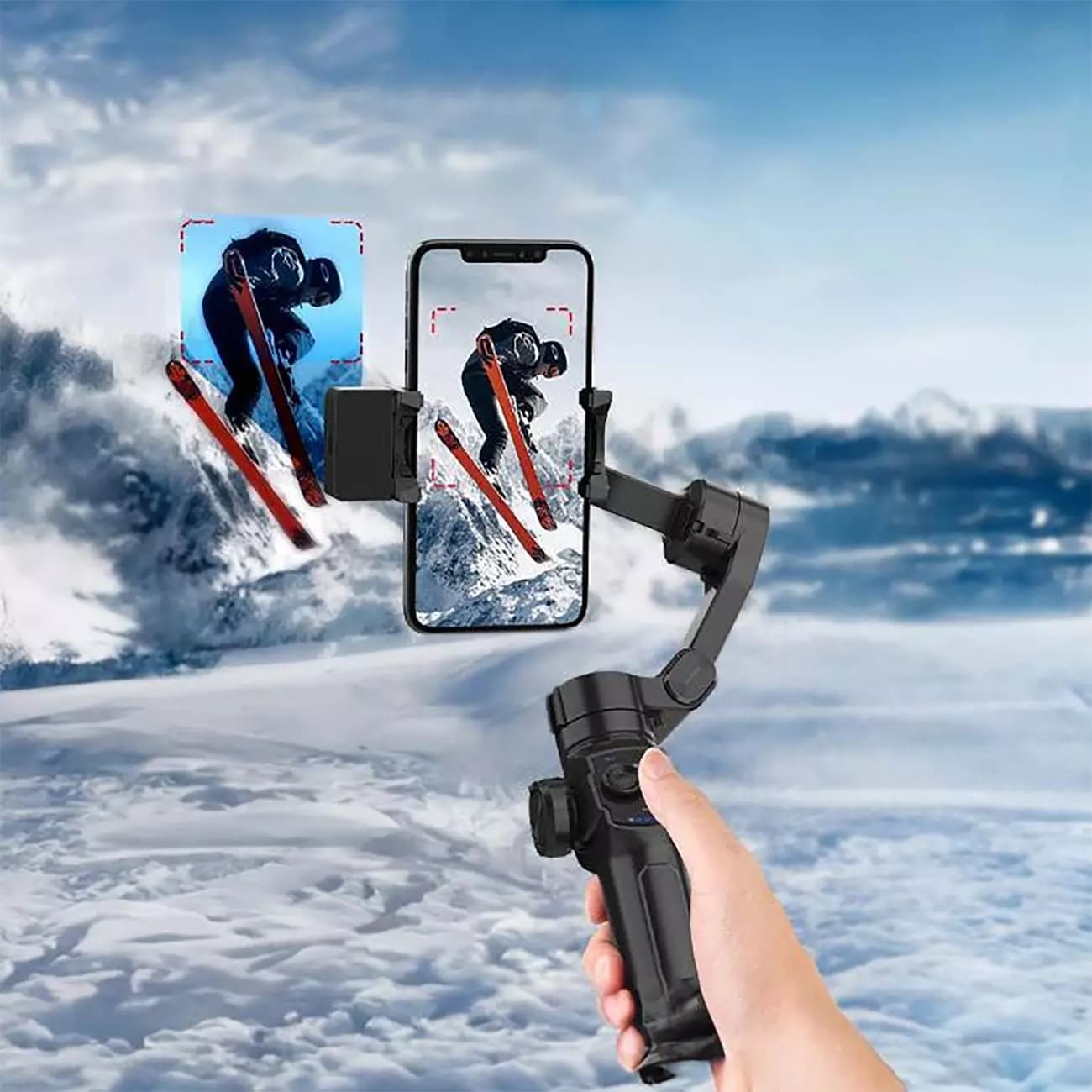 گیمبال پرودو Porodo 3-Axis Gimbal P9 PD-AITGMP9 (اورجینال ارسال فوری) — تصویر ۱۲