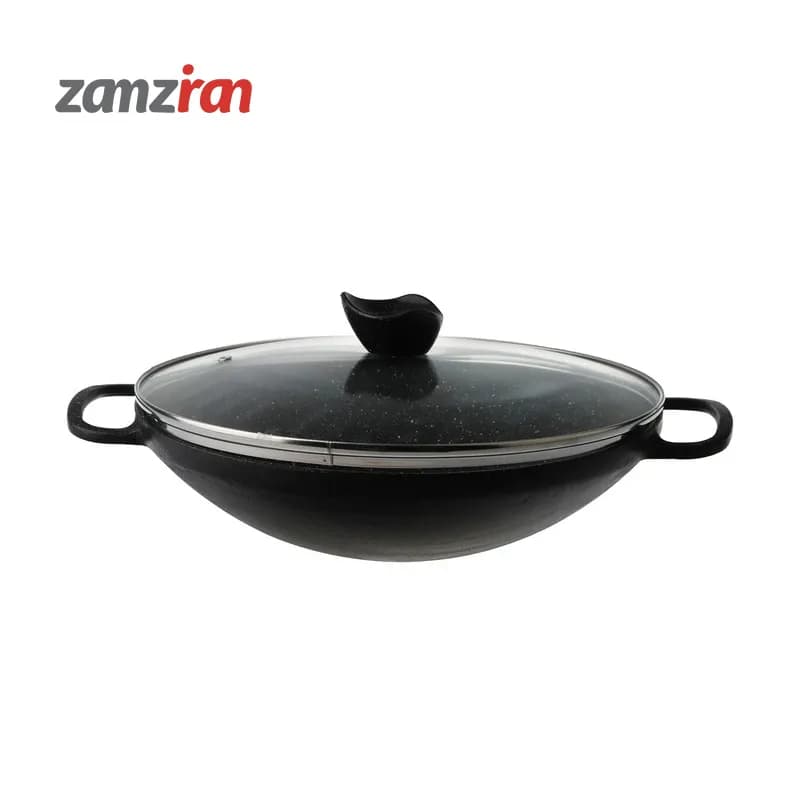 تابه چدن نالينو مدل Feleti درب دار سایز 32