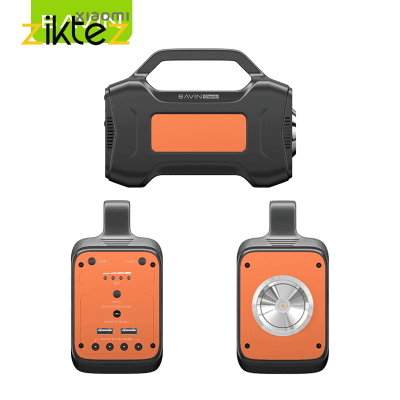 پاوربانک 12000 باوین Bavin PS03 Power Station همراه چراغ قوه (اورجینال ارسال فوری)