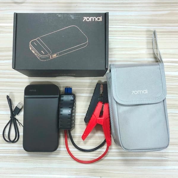 جامپ استارتر باتری خودرو و پاوربانک سونتی می 70mai PS01 Jump Starter — تصویر ۳