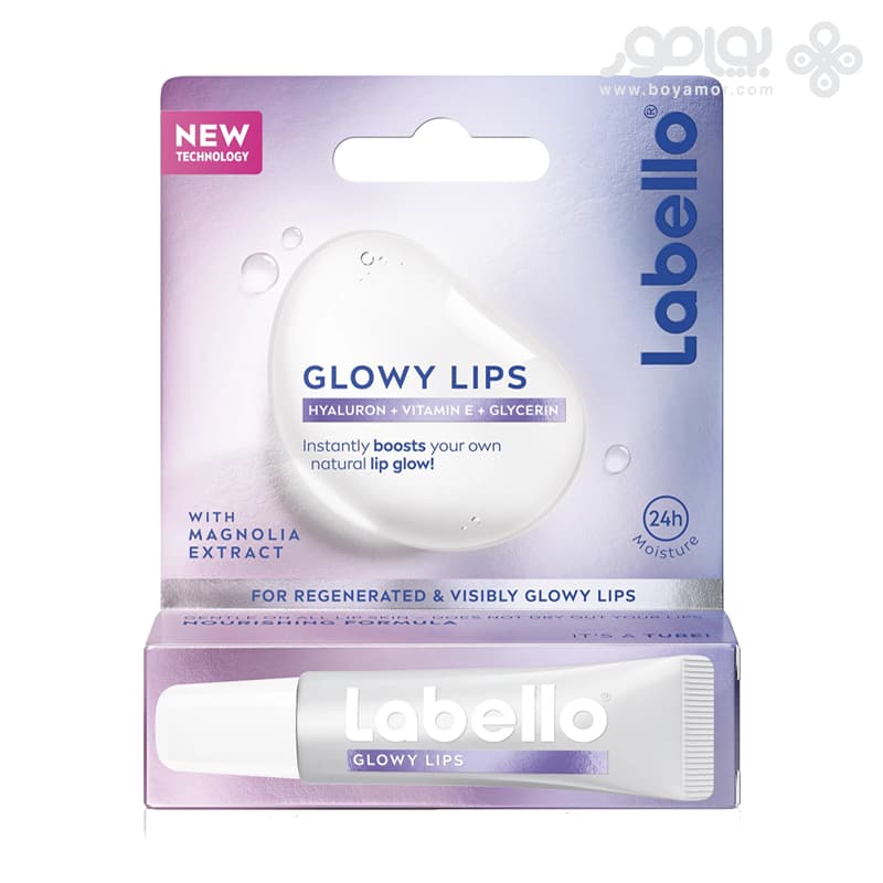 بالم لب براق کننده لابلو مدل GLOWY LIPS حجم 10 میل