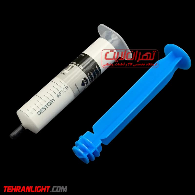 خمیر سیلیکون سرنگ 40 گرم ضریب 1 وات 40 گرمی اولتراکول