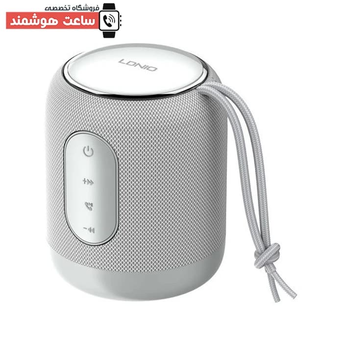 اسپیکر بلوتوثی جیبی قابل حمل الدینیو Ldnio Bluetooth Speaker BTS12 توان 5 وات رم خور — تصویر ۴