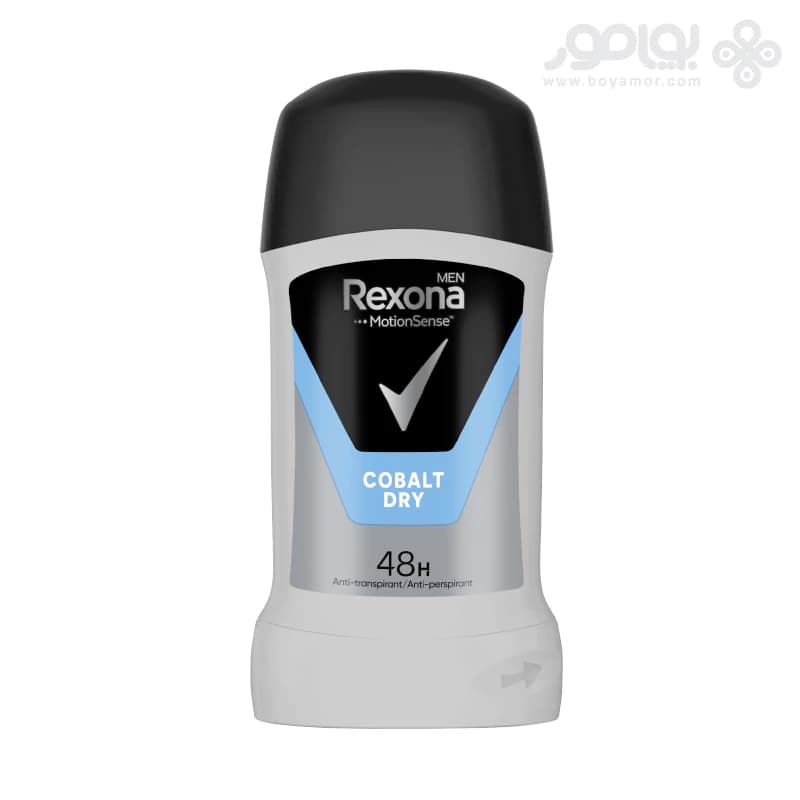 استیک دئودورانت مردانه رکسونا COBALT DRY ساخت لهستان — تصویر ۲