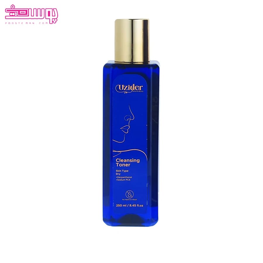 تونر پوست خشک یوزیدر حجم 250ml