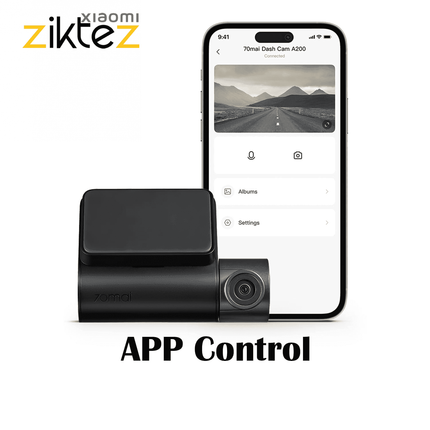 دوربین خودرو شیائومی 70mai Dash Cam A200 Set New version همراه با دوربین عقب (اورجینال) — تصویر ۶