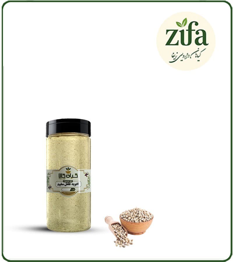 ادویه فلفل سفید بسته بندی