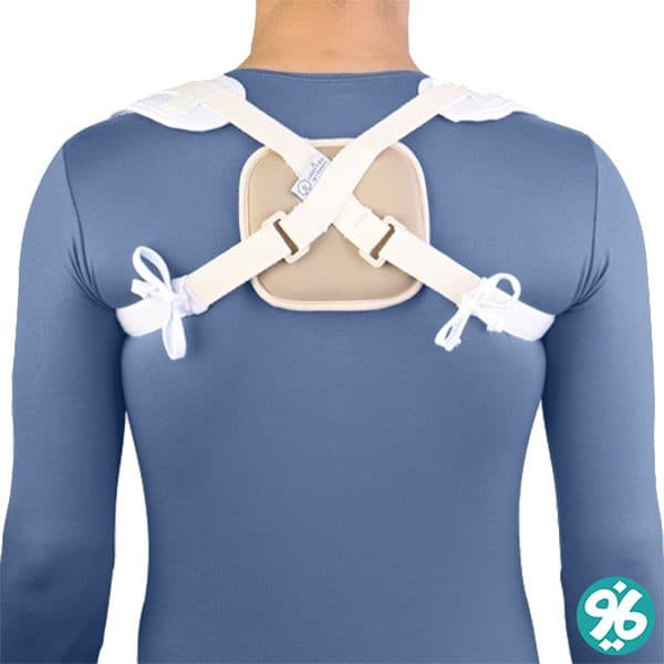 بانداژ ترقوه طب و صنعت کد 80100 در سایزبندی