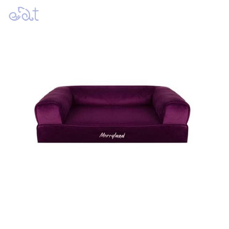 جای خواب سگ و گربه مریلند مدل MerryLand Sofa (رنگ بنفش سایز 2)
