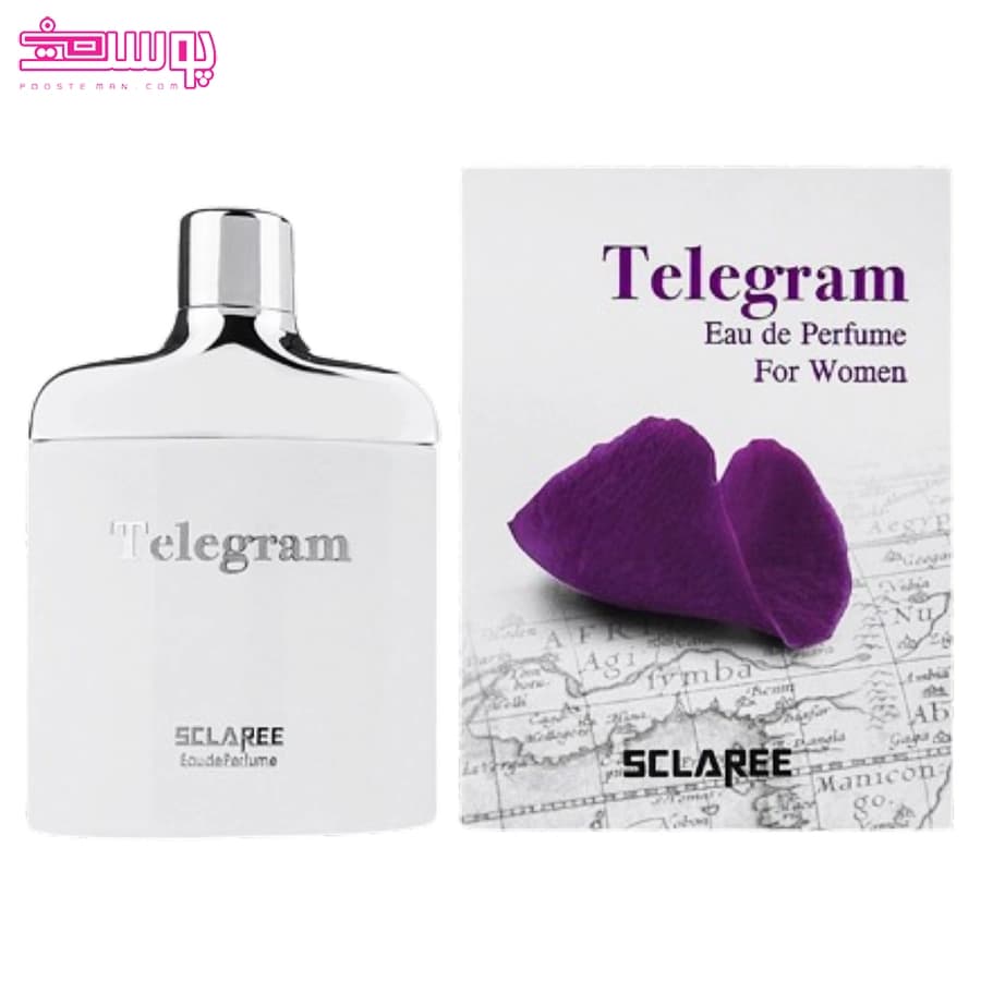 عطر زنانه تلگرام اسکلاره حجم 85ml — تصویر ۲