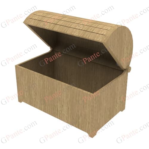 طرح لیزر جعبه صندوقچه ای مدل اسرار — تصویر ۴