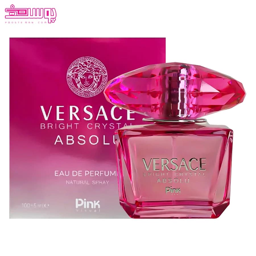 عطر ورساچه برایت کریستال ابسولو پینک ویژوال حجم 100ml — تصویر ۲