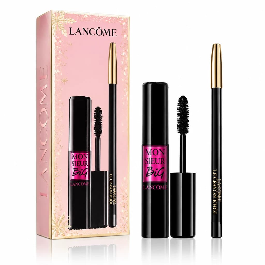 ست ریمل و مداد چشم لانکوم (Lancôme) مدل Monsieur Big و Le Crayon Khôl – اورجینال آمریکا