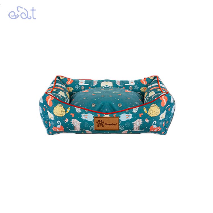 جای خواب سگ و گربه مریلند مدل MerryLand Elite (رنگ آبی سایز 1)