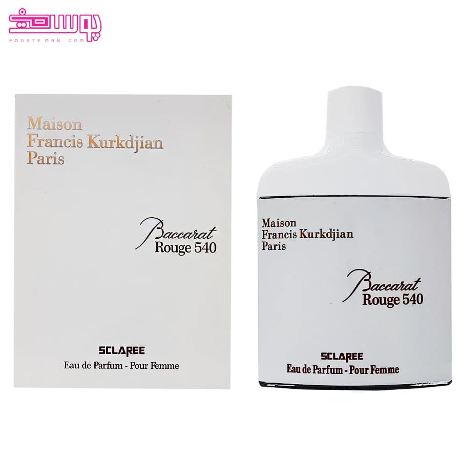 عطر باکارات رژ 540 سفید اسکلاره حجم 85ml — تصویر ۲