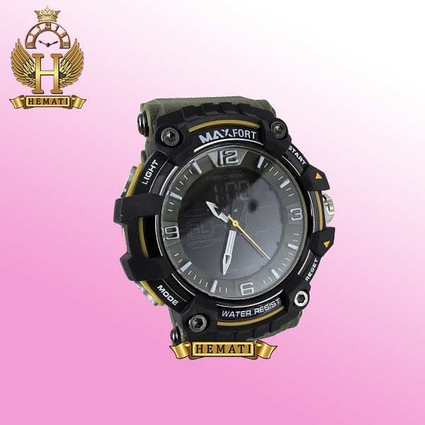 ساعت مچی مردانه مکس فورت دو زمانه مدل MAXFORT MX8089