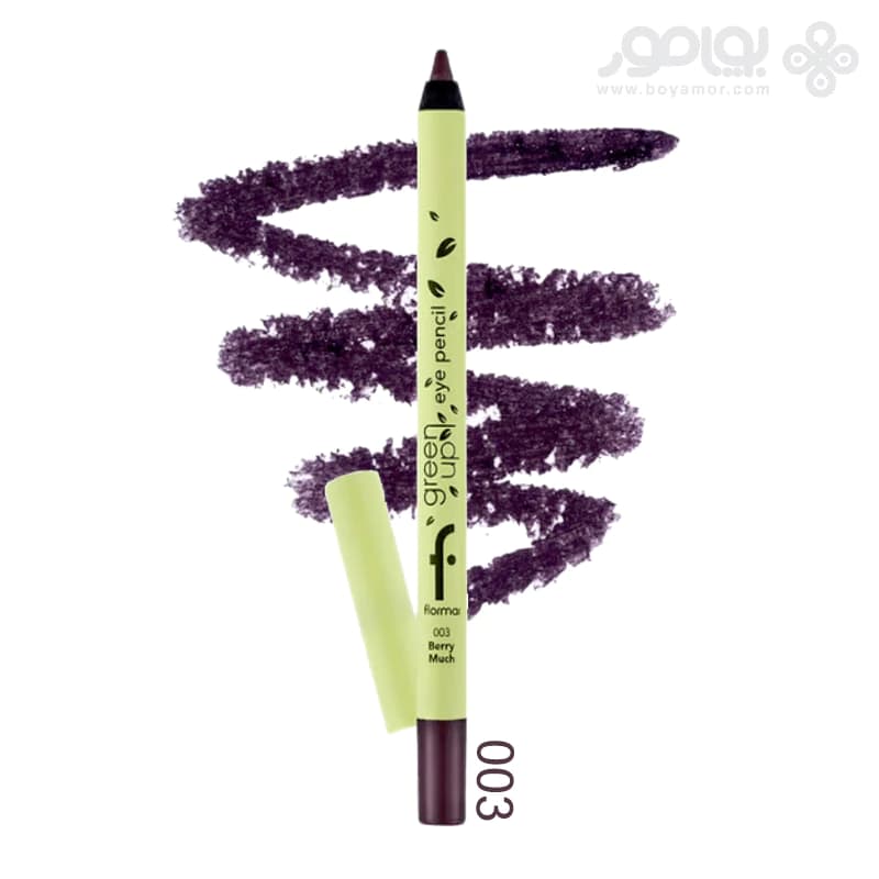 مداد چشم وگان فلورمار مدل GREEN UP شماره 003 رنگ BERRY MUCH