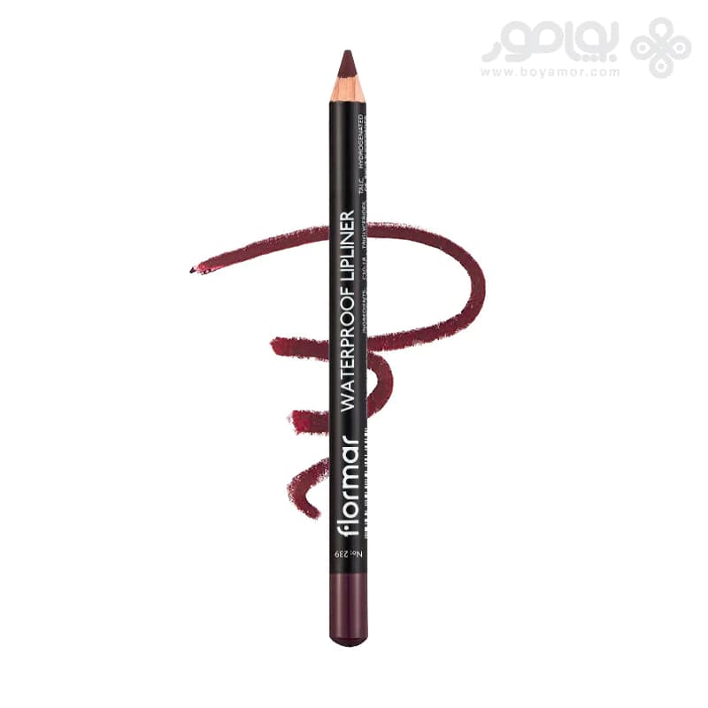 مداد لب ضد آب فلورمار شماره 239 رنگ MISTY ROSE