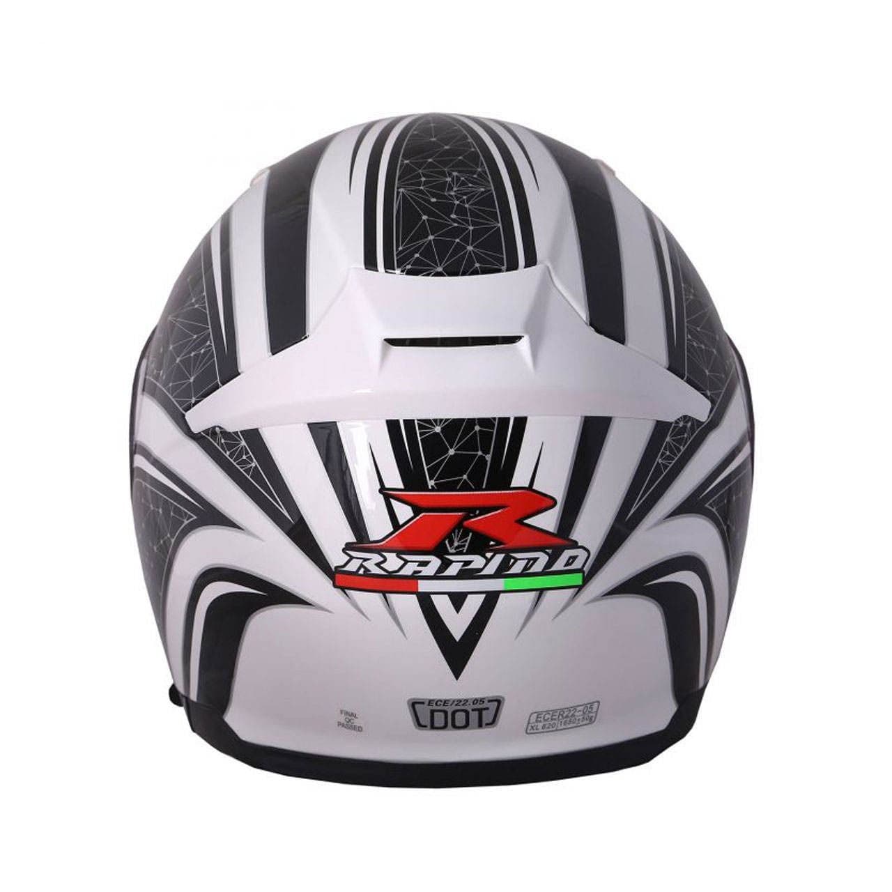 کلاه کاسکت راپیدو مدل 950str-blk — تصویر ۵
