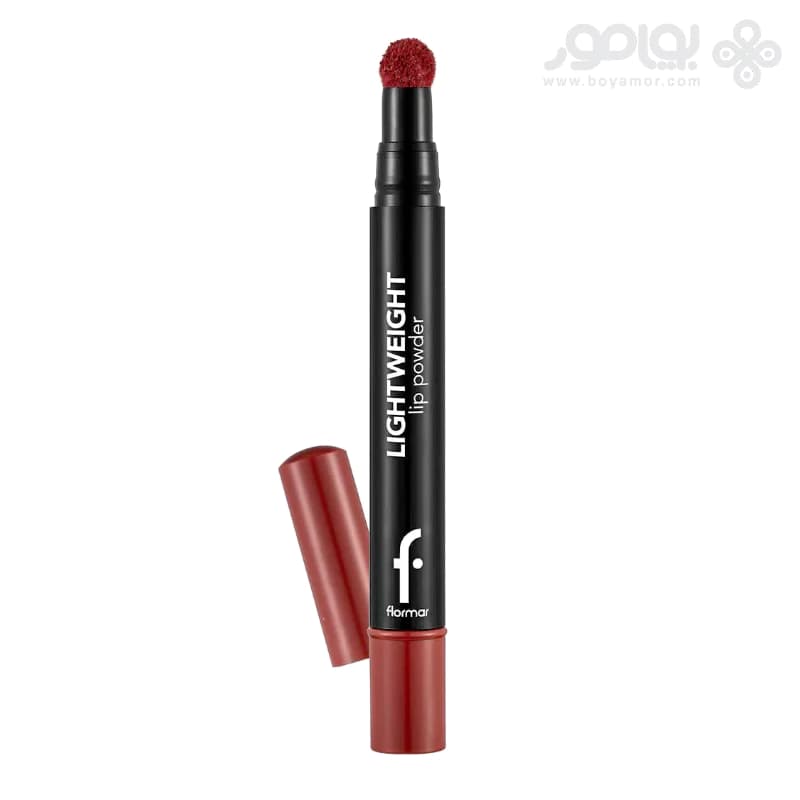 رژ لب پد دار فلورمار مدل LIP POWDER شماره 09 رنگ DIVINE