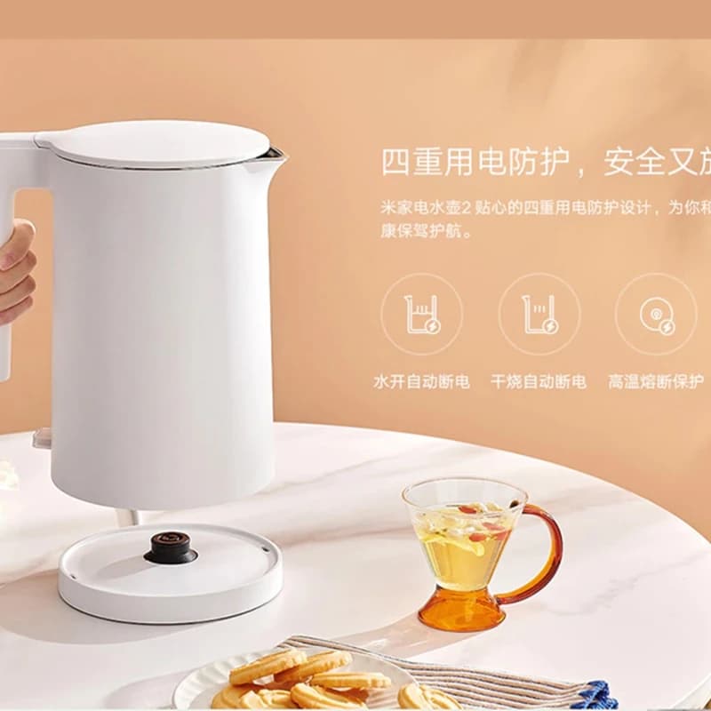 کتری برقی میجیا شیائومی مدل Electric Kettle 2 — تصویر ۵