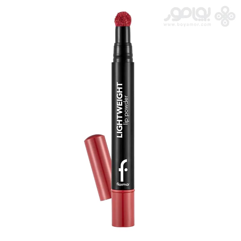 رژ لب پد دار فلورمار مدل LIP POWDER شماره 08 رنگ ESSENTIAL