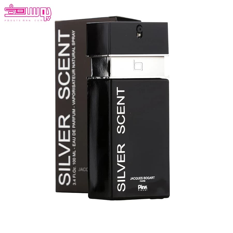 عطر سیلور سنت پینک ویژوال حجم 100ml — تصویر ۲