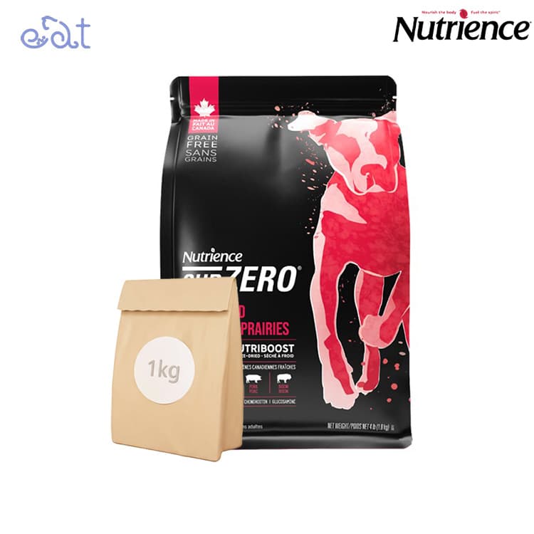 غذای خشک سگ نوترینس با طعم گوشت مدل Nutrience SubZero Dog Food بسته 1 کیلوگرمی