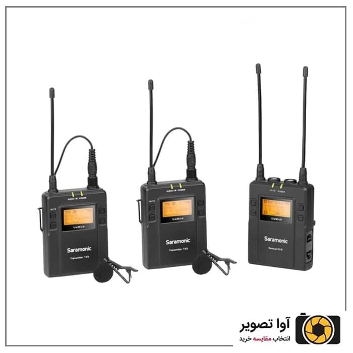 میکروفون بی سیم سارامونیک Saramonic UwMic9 Kit2 — تصویر ۲
