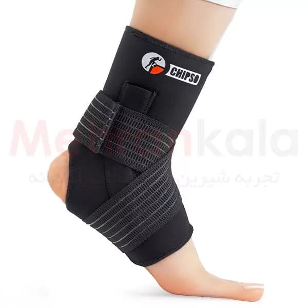 قوزک بند فنردار با کش ساپورت چیپسو مدل Chipso AN125