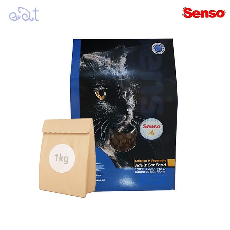 غذای خشک گربه بالغ سنسو مدل Senso Cat Adult Cat Food بسته 1 کیلوگرمی