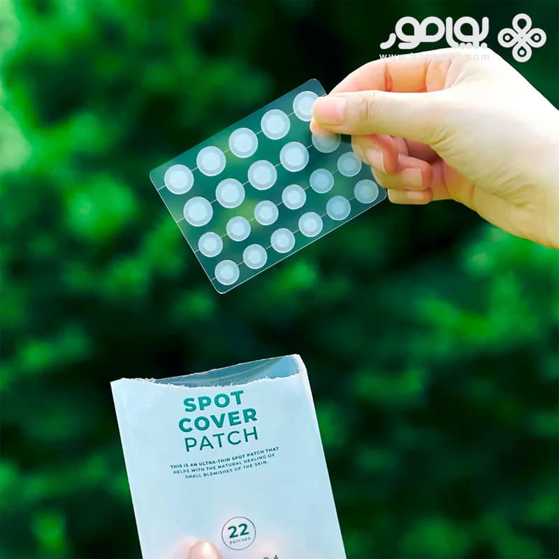 پچ ضد جوش اسکین 1004 مدل TEA TRICA بسته 22 عددی — تصویر ۳