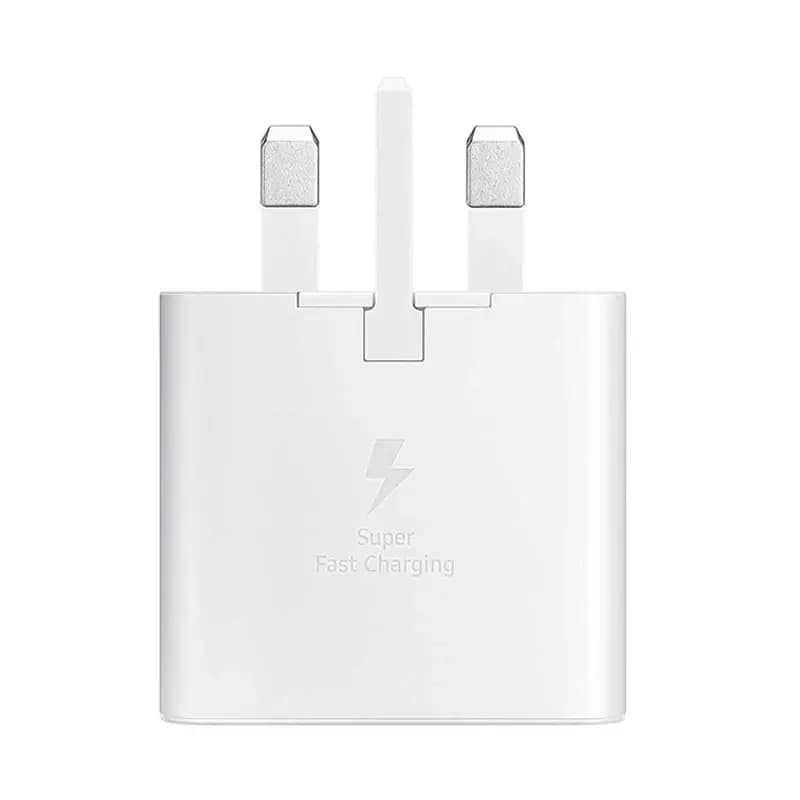 آداپتور شارژر فست شارژ سامسونگ مدل Samsung TA800- 25W 3PIN USB-C های کپی — تصویر ۲