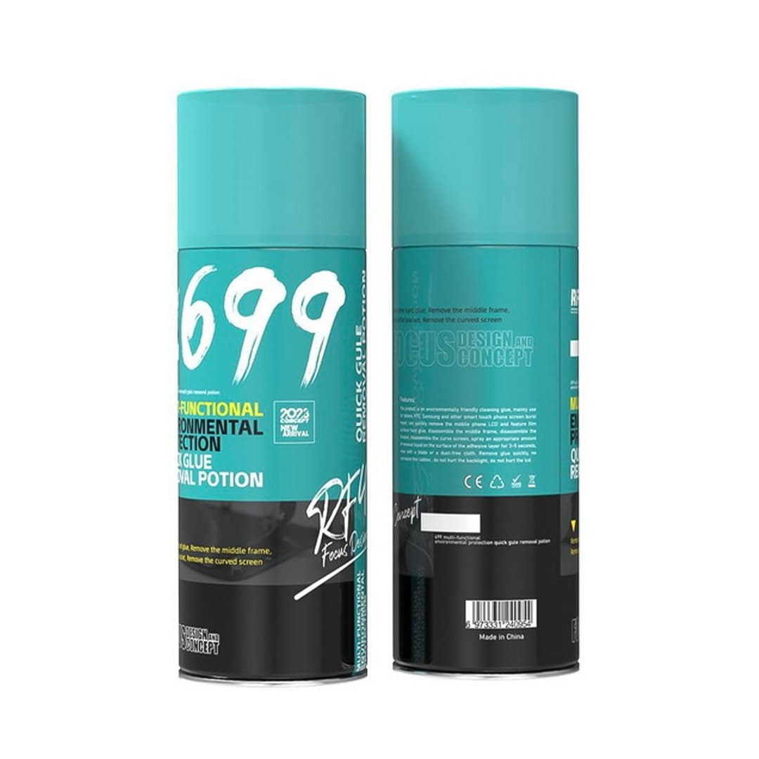 اسپری حلال چسب RF4 مدل RF4 RF-699 حجم 450 میلی لیتر