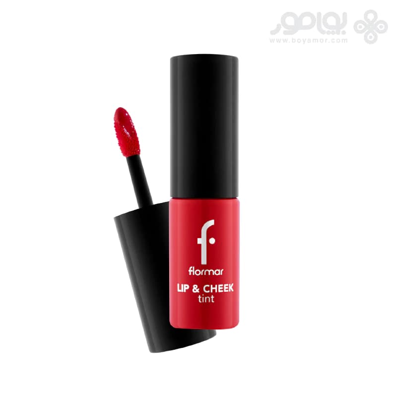 تینت لب و گونه فلورمار شماره 001 رنگ SCARLET RUBY