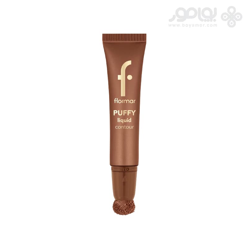 کانتور مایع پددار فلورمار مدل PUFFY شماره 002 رنگ HOT CHOCOLATE — تصویر ۲
