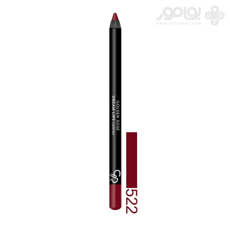 مداد لب گلدن رز مدل DREAM LIPS شماره 522 — تصویر ۲