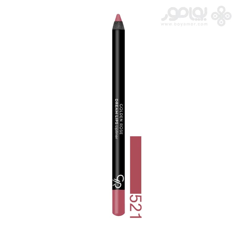 مداد لب گلدن رز مدل DREAM LIPS شماره 521