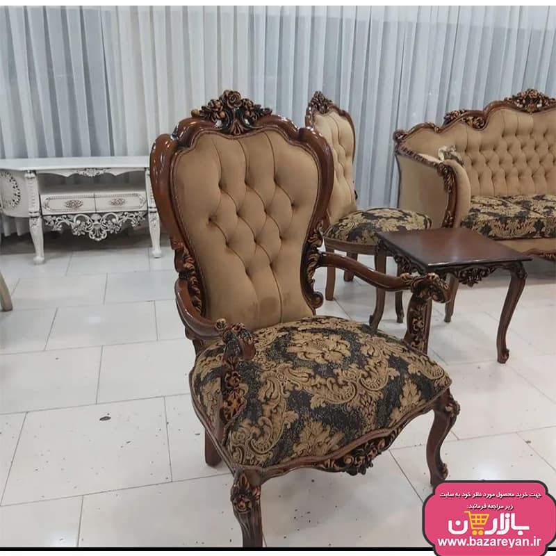 مبل کلاسیک آراد 9نفره کد 25ارسال به سراسر کشور