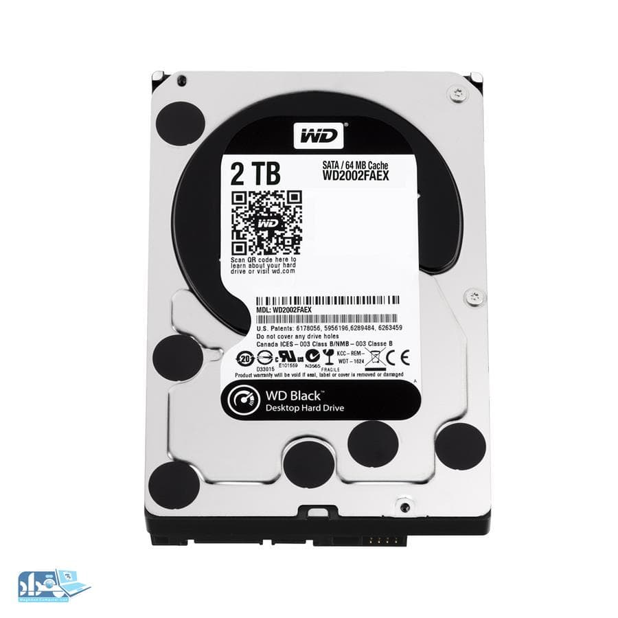 هارد اینترنال وسترن دیجیتال سری Black ظرفیت ۲ ترابایت