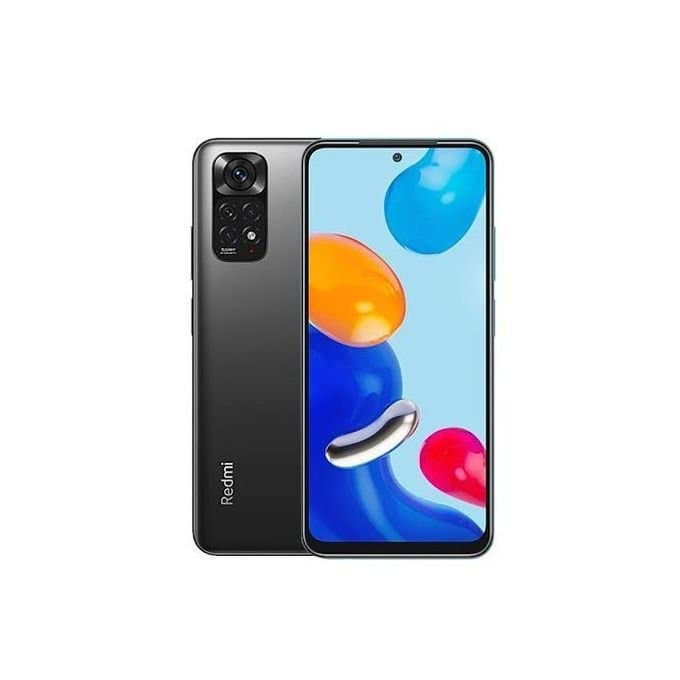 XIAOMI Redmi Note 11 – 6.4&Prime; – 4G – 4/128 Go – 4 Camera ( 50/8/2/2 Mpx ) – 5000mAh – Gris Foncé
