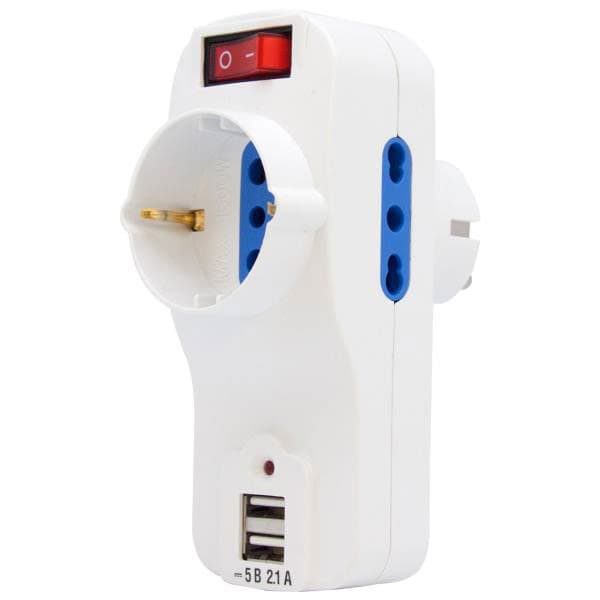 پریز برق 5 راهی تسکو مدل TPS-508U