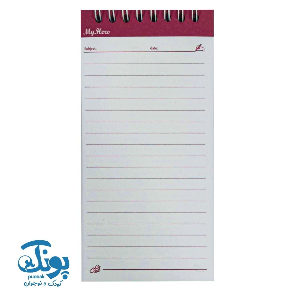 دفترچه یادداشت طرح شهدا قهرمان من — تصویر ۴