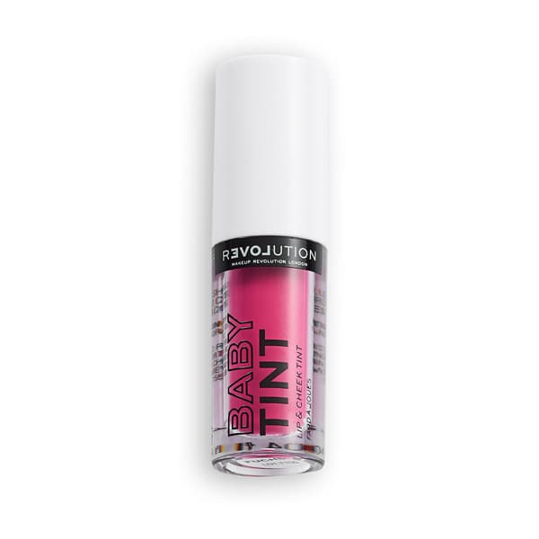 تینت لب و گونه رولوشن مدل Baby Tint رنگ Fuchsia — تصویر ۲