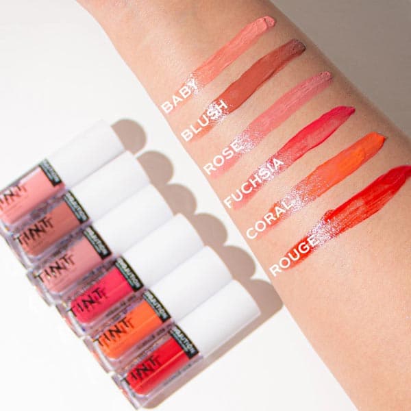 تینت لب و گونه رولوشن مدل Baby Tint رنگ Fuchsia — تصویر ۵