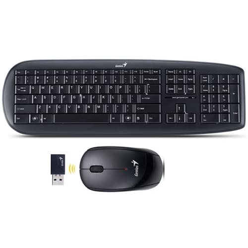 کیبورد و ماوس بی‌سیم جنیوس مدل Genius SlimStar KB-8000X