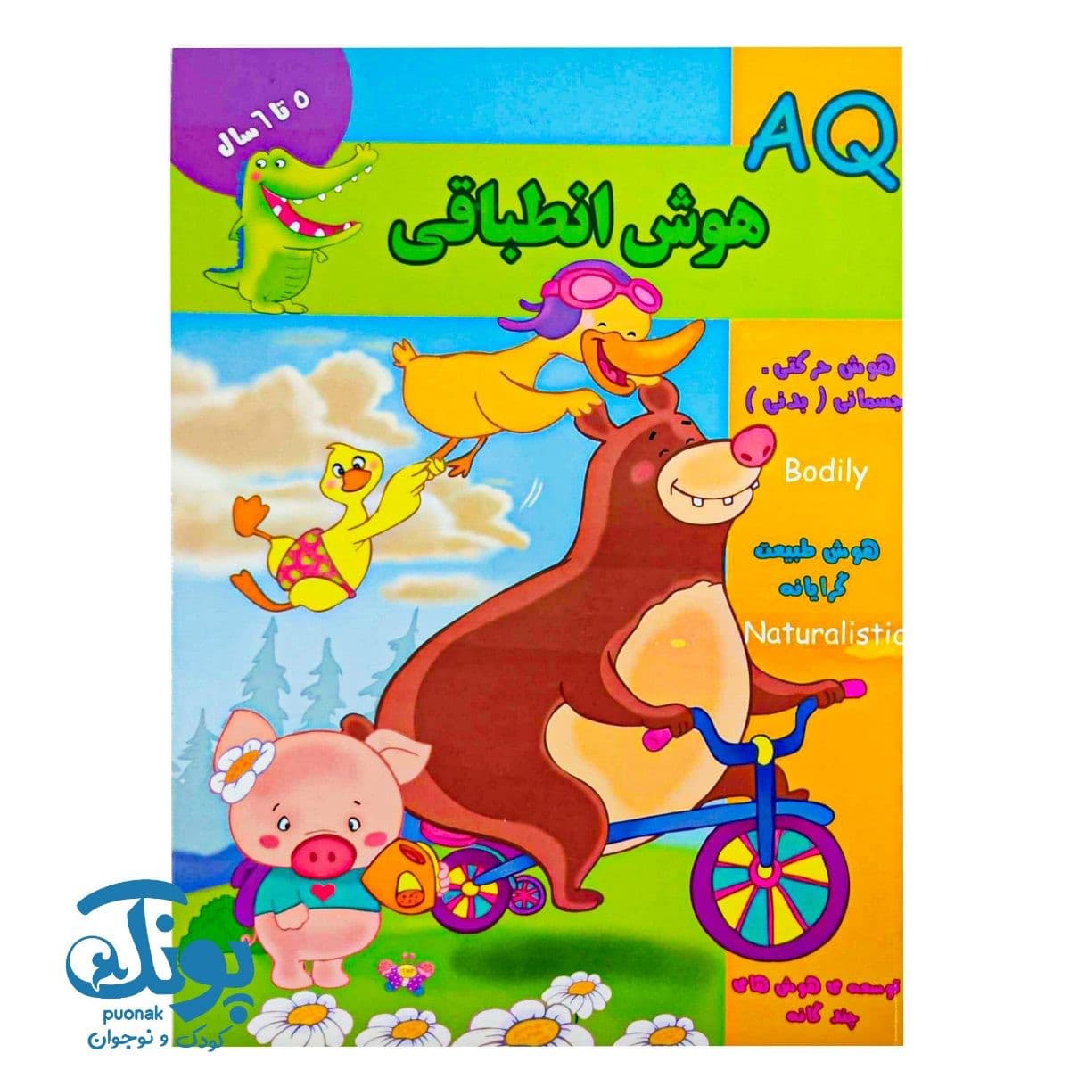 کتاب هوش انطباقی (AQ) گروه سنی ۵ تا ۶ سال — تصویر ۲